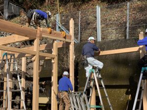 T邸 建前1日目 株式会社中成 T邸 建前1日目 株式会社中成